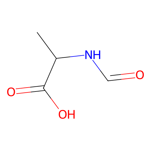 N-Formyl-DL-alanine, min 98% (T), 1 gram