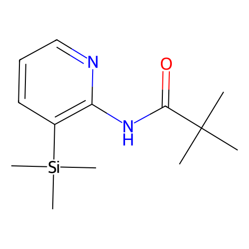 2, 2-Dimethyl-n-(3-trimethylsilanyl-pyridin-2-yl)-propionamide, min 95%, 1 gram