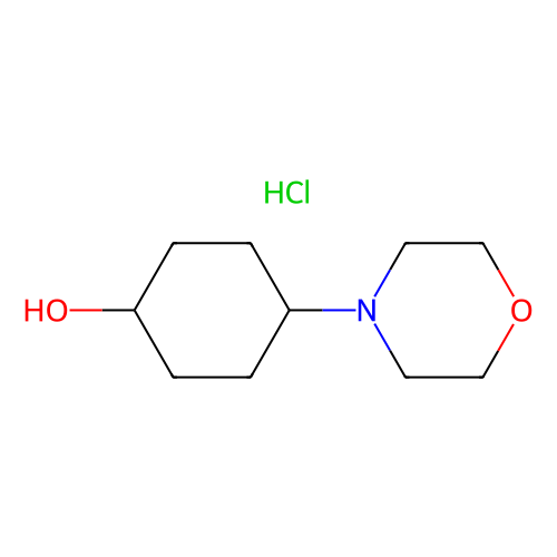 trans-4-Morpholinocyclohexanol hydrochloride, min 97%, 250 mg