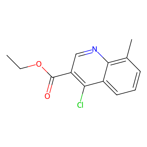 4-Chloro-8-methyl-quinoline-3-carboxylic acid ethyl ester, min 95%, 1 gram