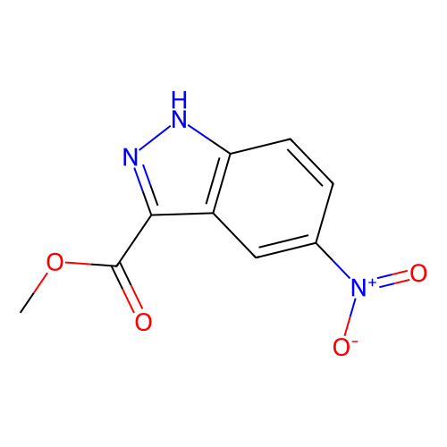 methyl 5-nitro-1H-indazole-3-carboxylate, min 97%, 1 gram