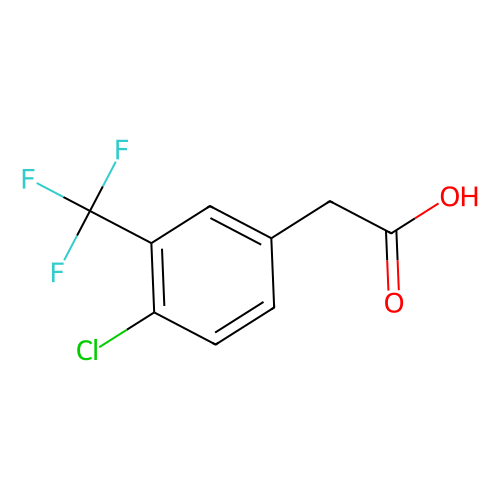 4-Chloro-3-(trifluoromethyl)phenylacetic acid, min 97%, 1 gram
