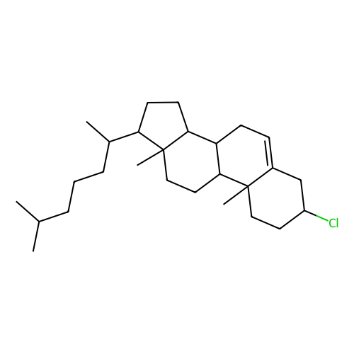 Cholesteryl chloride, min 95% (HPLC), 100 grams