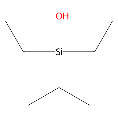 Diethyl(isopropyl)silanol, min 95% (GC), 1 gram