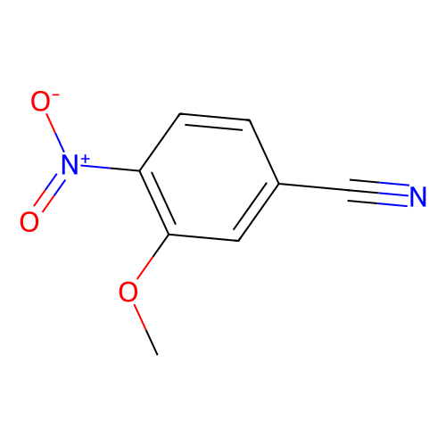 3-Methoxy-4-nitrobenzenecarbonitrile, 1 gram