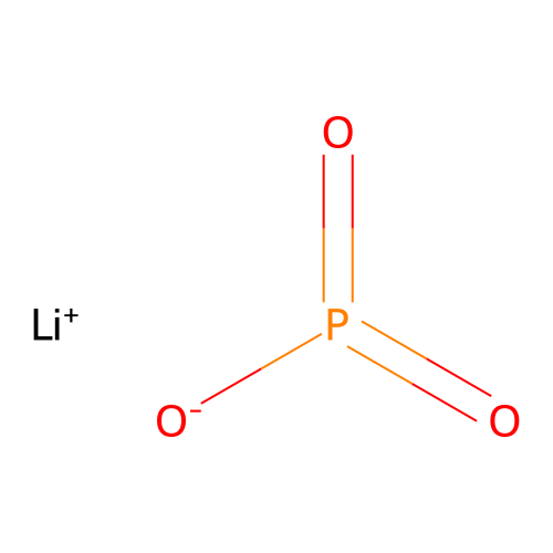 Lithium metaphosphate, min 98%, 100 grams