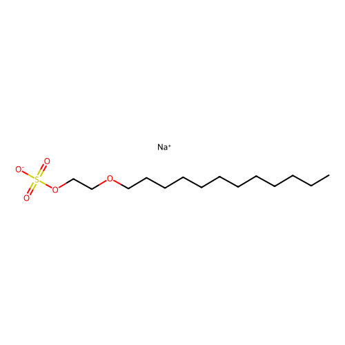 Sodium lauryl polyoxyethylene ether sulfate, min 25%, 100 ml