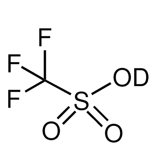 Trifluoromethanesulfonic acid-d, min 98 atom% D, min 98%, 1 gram