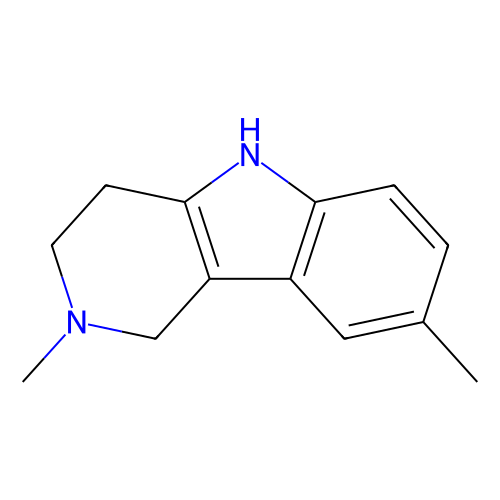 2, 8-dimethyl-2, 3, 4, 5-tetrahydro-1H-pyrido[4, 3-b]indole, min 95%, 1 gram