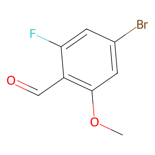 4-Bromo-2-fluoro-6-methoxybenzaldehyde, min 97%, 1 gram