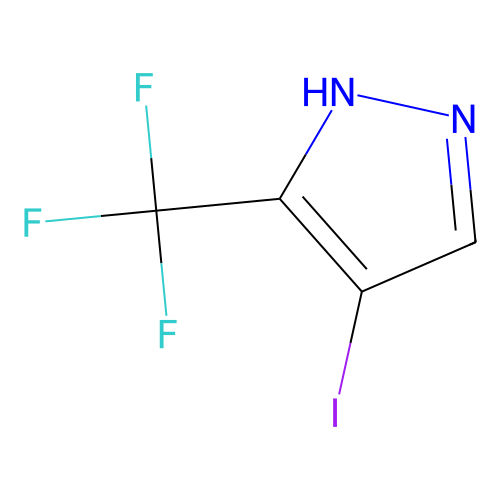 4-Iodo-3-trifluoromethyl-1H-pyrazole, min 98%, 1 gram