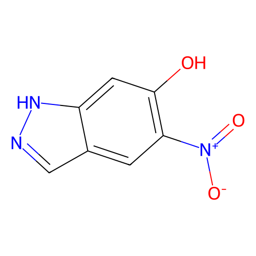 5-Nitro-1H-indazol-6-ol, min 97%, 100 mg