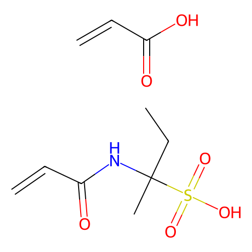 2-Acrylamido-2-methylpropanesulfonic acid-acrylic acid copolymer, 100 grams