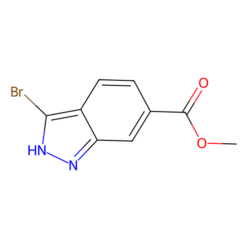 methyl 3-bromo-1H-indazole-6-carboxylate, min 97%, 1 gram