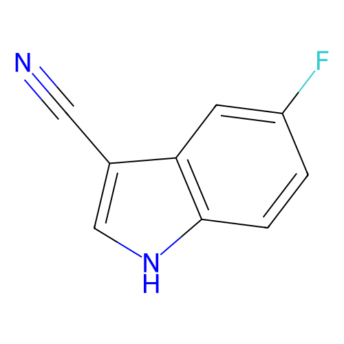 5-Fluoro-1H-indole-3-carbonitrile, min 98%, 250 mg