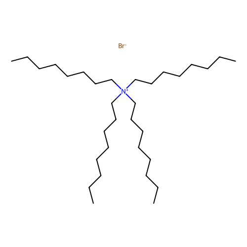 Tetraoctylammonium bromide, min 98%, 100 grams