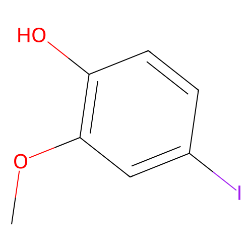 4-Iodo-2-methoxyphenol, min 97%, 1 gram