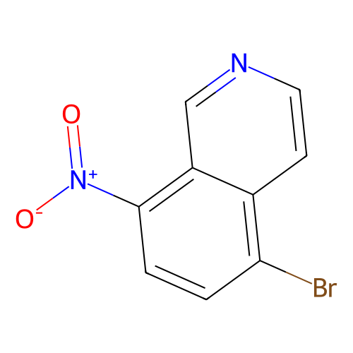 5-Bromo-8-nitroisoquinoline, min 97%, 1 gram