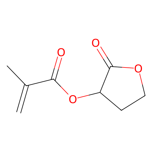 2-Oxotetrahydrofuran-3-yl Methacrylate (stabilized with BHT), min 98%, 1 gram
