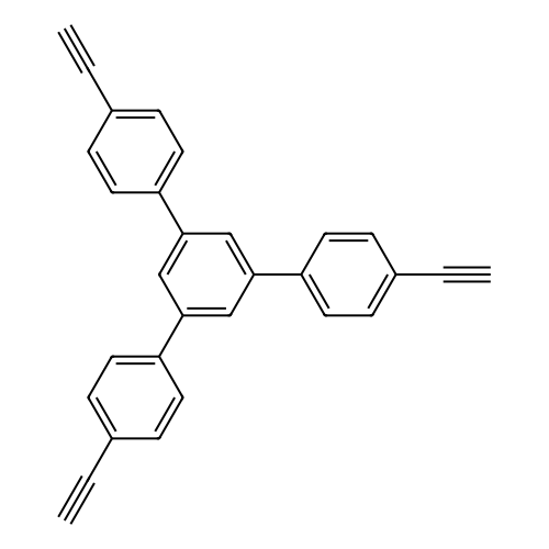 1, 3, 5-Tris(4-ethynylphenyl)benzene, min 97%, 1 gram