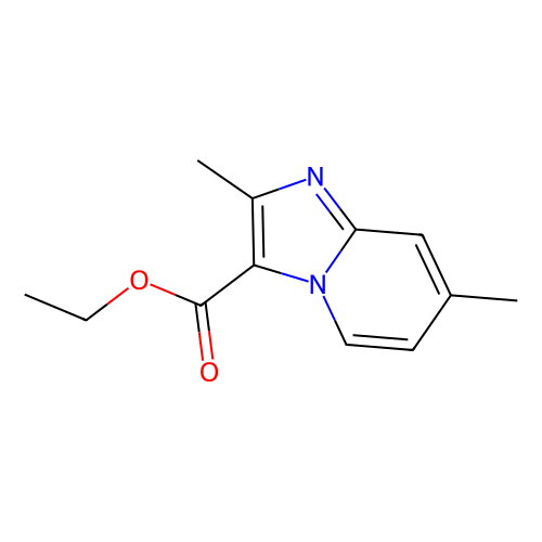 Ethyl 2, 7-dimethylimidazo[1, 2-a]pyridine-3-carboxylate, min 98%, 1 gram