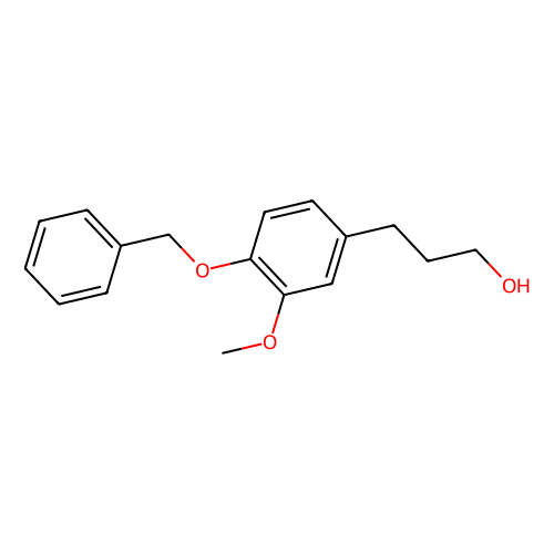 3-(4-(Benzyloxy)-3-methoxyphenyl)propan-1-ol, min 97%, 1 gram