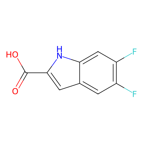 5, 6-Difluoroindole-2-carboxylic acid, min 98%, 1 gram