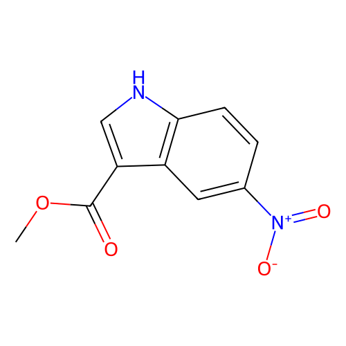 Methyl 5-nitro-1H-indole-3-carboxylate, min 95%, 250 mg