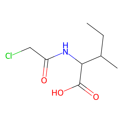 N-Chloroacetyl-DL-isoleucine, min 98% (T), 1 gram