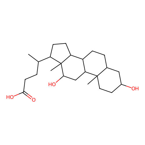 Deoxycholic acid, min 98%, 100 grams