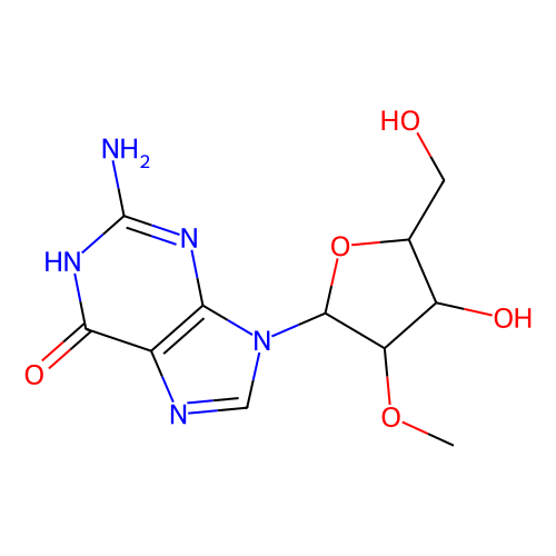 2'-O-Methylguanosine, min 99%, 1 gram