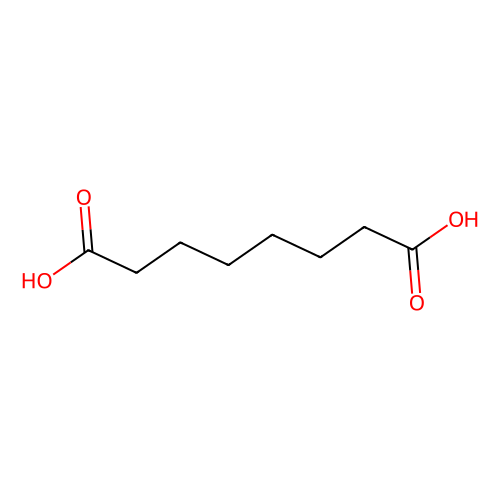Suberic acid, min 99%, 100 grams