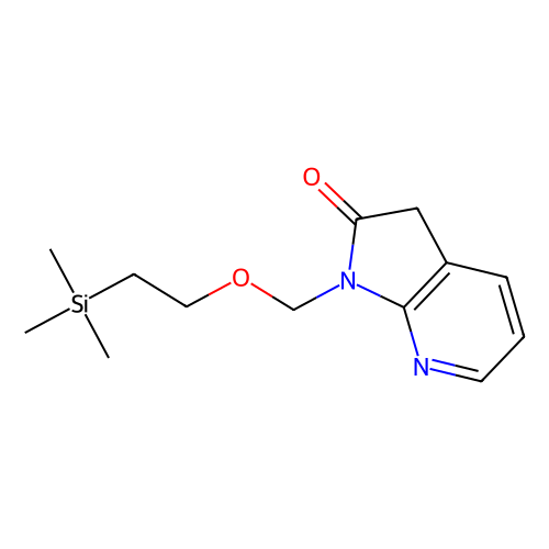 1-{[2-(trimethylsilyl)ethoxy]methyl}-1H, 2H, 3H-pyrrolo[2, 3-b]pyridin-2-one, min 97%, 1 gram
