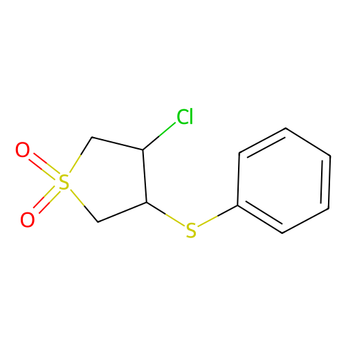 3-Chloro-4-(phenylthio)tetrahydro-1h-1lambda6-thiophene-1, 1-dione, min 95%, 1 gram