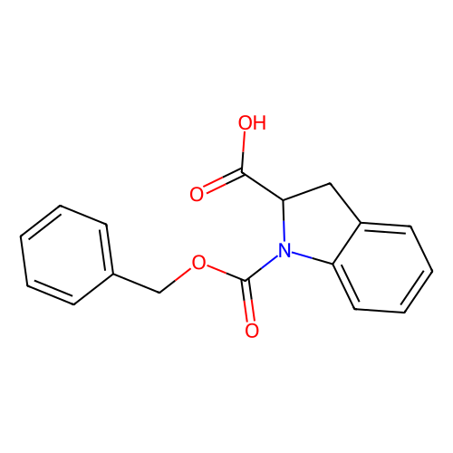 1-[(Benzyloxy)carbonyl]-2-indolinecarboxylic acid, min 95%, 100 mg