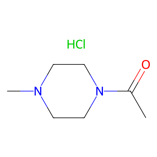 1-Acetyl-4-methylpiperazine hydrochloride, 10 mg