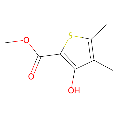 Methyl 3-hydroxy-4, 5-dimethylthiophene-2-carboxylate, min 98%, 250 mg Methyl 3-hydroxy-4, 5-dimethylthiophene-2-carboxylate, min 98%, 250 mg