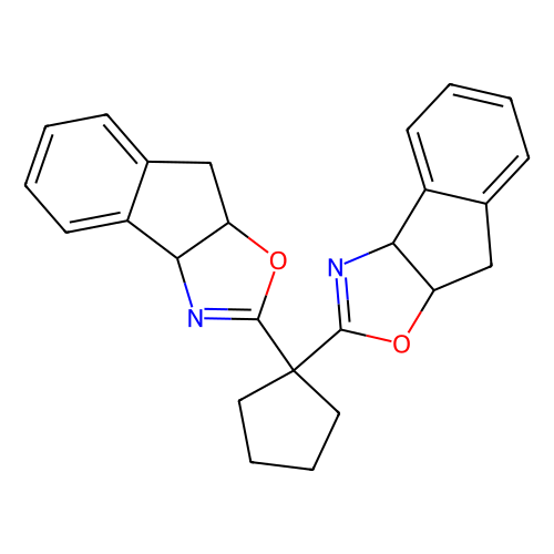 (3aR, 3'aR, 8aS, 8'aS)-2, 2'-Cyclopentylidenebis[3a, 8a-dihydro-8H-indeno[1, 2-d]oxazole], min 98%, 100 mg