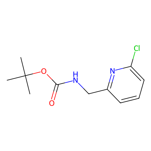 tert-Butyl ((6-chloropyridin-2-yl)methyl)carbamate, min 97%, 250 mg