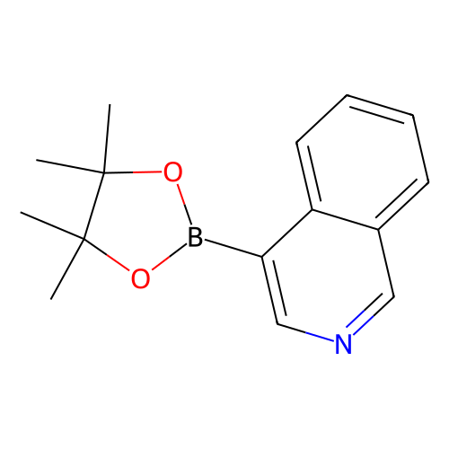 4-(4, 4, 5, 5-Tetramethyl-1, 3, 2-dioxaborolan-2-yl)isoquinoline, min 97% (GC), 1 gram