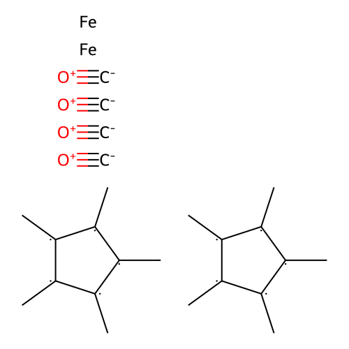 Pentamethylcyclopentadienyliron dicarbonyl dimer, min 98%, 1 gram