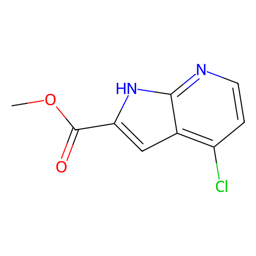 Methyl 4-chloro-1h-pyrrolo[2, 3-b]pyridine-2-carboxylate, min 95%, 1 gram