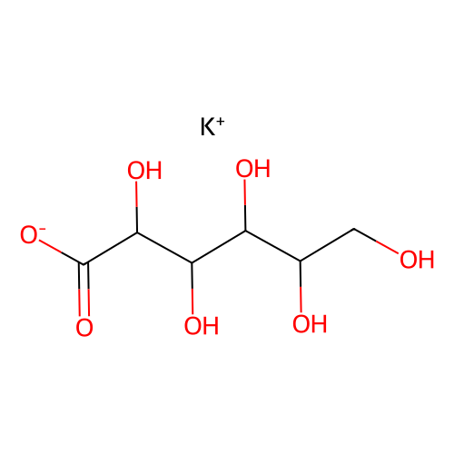 Gluconic acid potassium salt, 100 grams, for synthesis