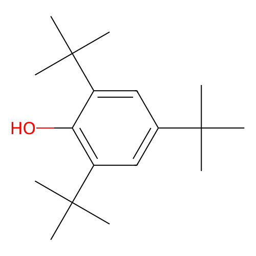 2, 4, 6-Tri-tert-butyl phenol, min 99%, 100 grams