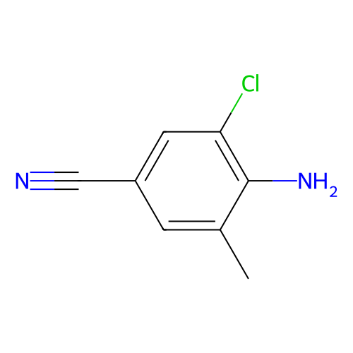 4-Amino-3-chloro-5-methylbenzonitrile, min 90%, 1 gram
