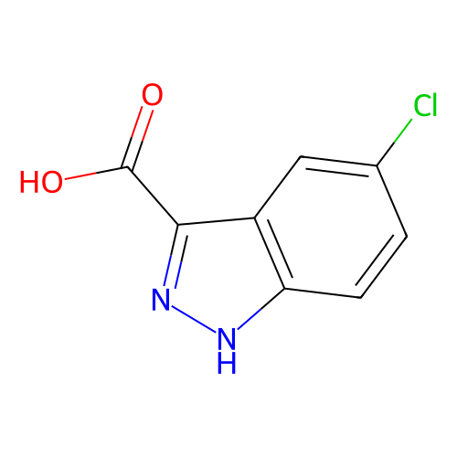 5-Chloro-1H-indazole-3-carboxylic acid, min 93%, 100 mg