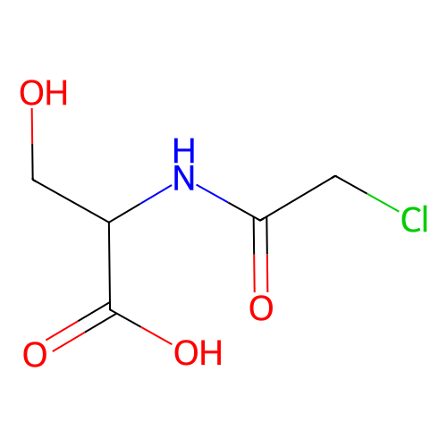 N-Chloroacetyl-DL-serine, min 95% (T), 1 gram