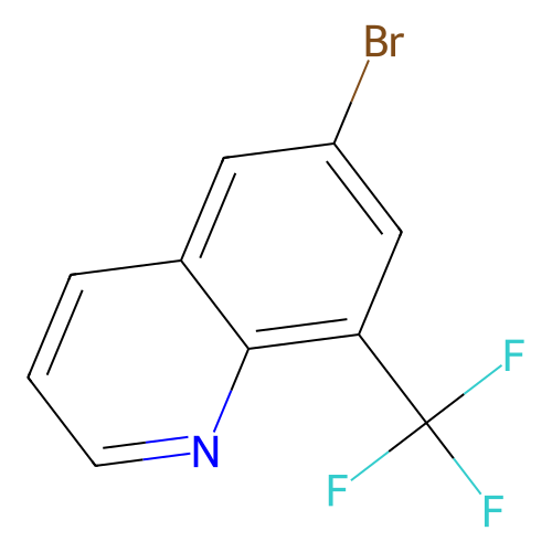 6-Bromo-8-trifluoromethylquinoline, min 98%, 1 gram