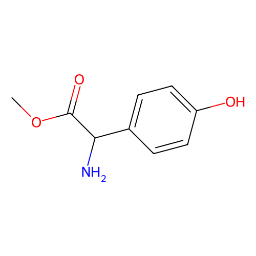 Methyl D-(-)-4-hydroxy-phenylglycinate, min 98%, 100 grams
