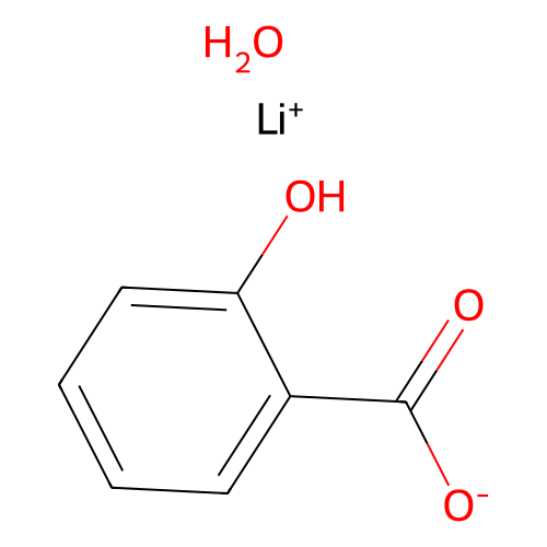 Lithium Salicylate Monohydrate, min 98% (HPLC)(T), 25 grams